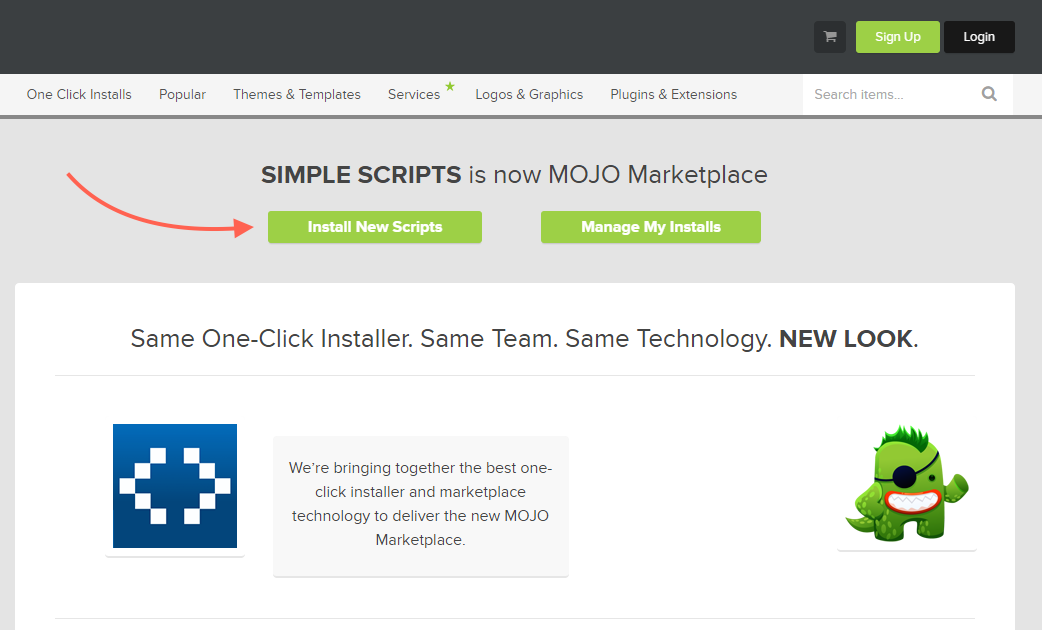 wordpress website install nuschool