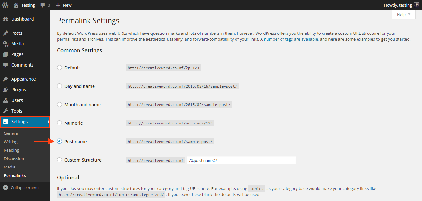 how to create a wordpress website nushool
