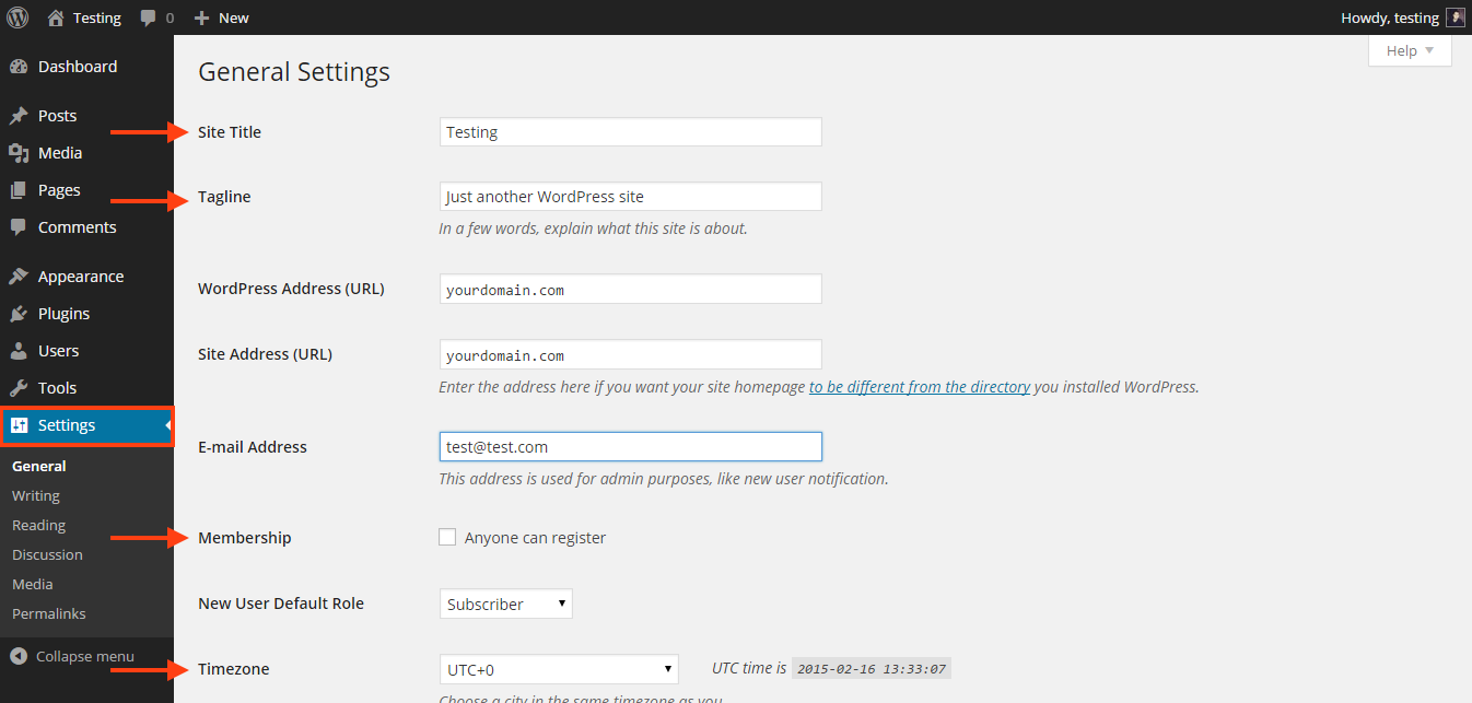 how to create a website nuschool