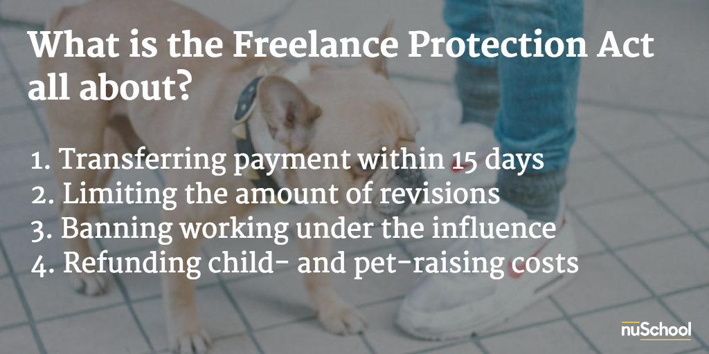 freelance protection act nuschool