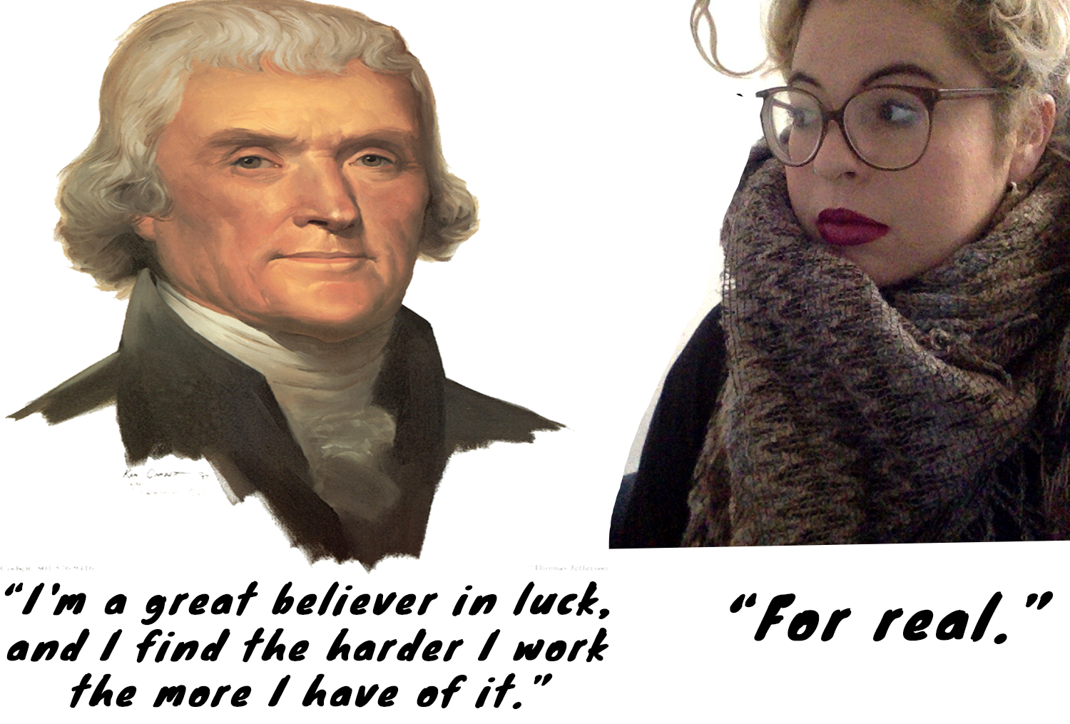 In conversation with Thomas Jefferson