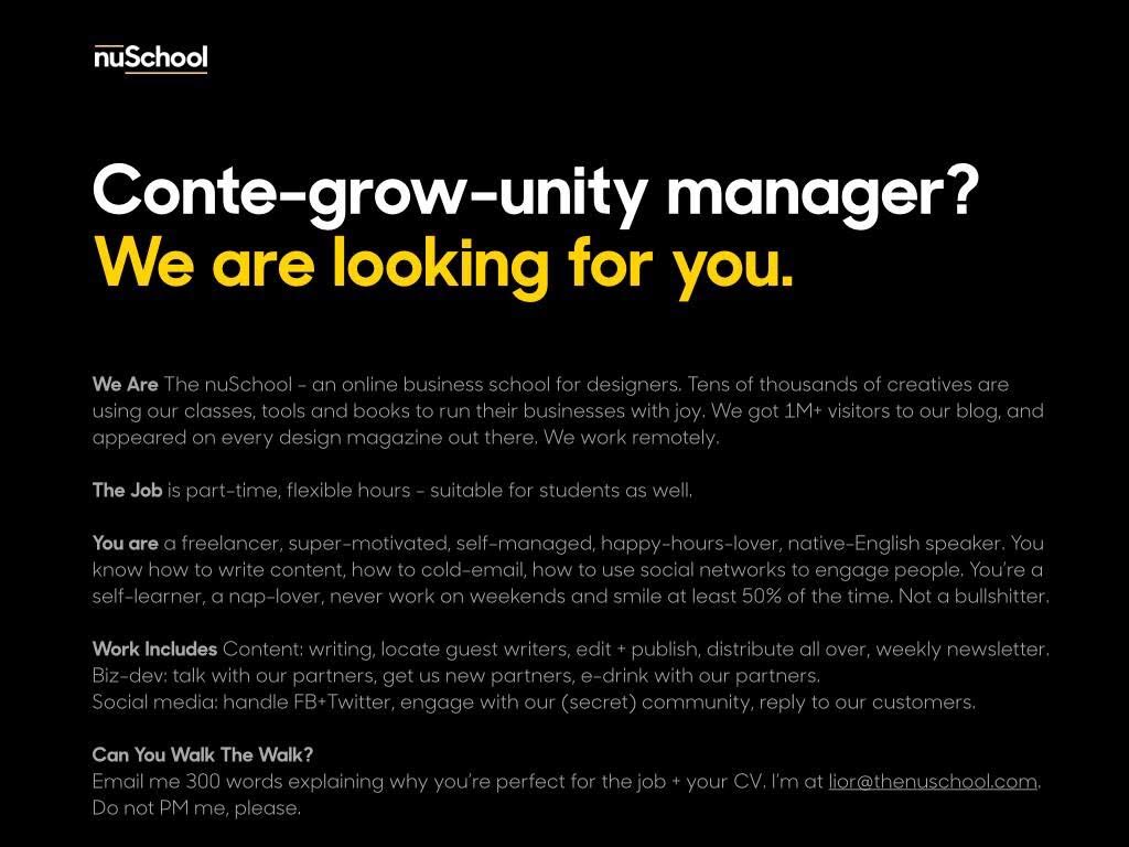 Comm grow unity